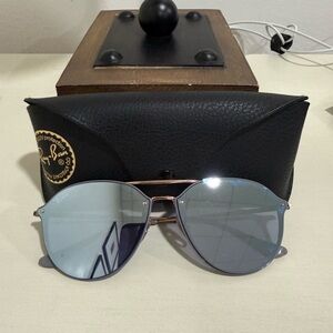 Ray-Ban Blue Mirror Aviator Sunglasses